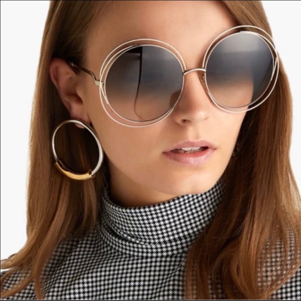 Chloe oversized Catalina round glasses